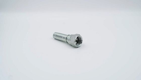 Einfache Rohrleitungen Verbindung mit hydraulischen Rohr Fitting Jic weibliche 74-Grad-Kegel Dichtung