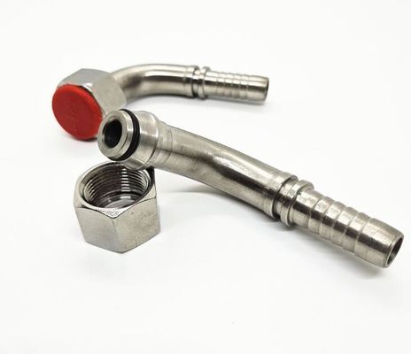Metrische O-Ring-Siegelverbindung Dreh-Elbogen-Hydraulikschlauch-Fit 20591 Hochtemperatur