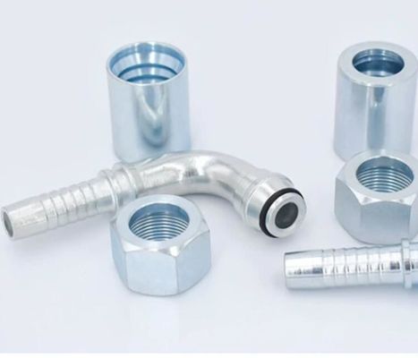 90°-Hydraulische Ellbogenfittings für Metrisches Öl 20491 aus Edelstahl