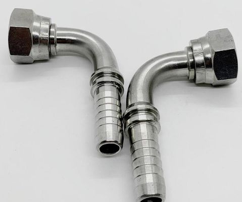 Einfachhex 90 Grad Bsp 22691 geschmiedete Endverbindung Hydraulikschlauchbefestigungen Edelstahl