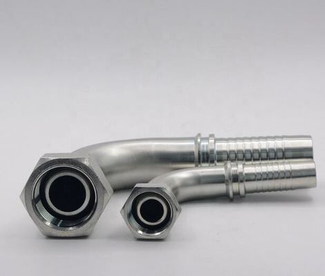 90 Grad Ellenbogen Bsp Weibliche 60 Kegel Hydraulikschlauch Anpassung für Bagger