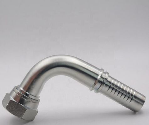 90 Grad Ellenbogen Bsp Weibliche 60 Kegel Hydraulikschlauch Anpassung für Bagger