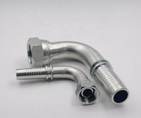 90° Bsp Weibliche 60° Kegel Hydraulische Schlauchschläuche für Rohrleitungen
