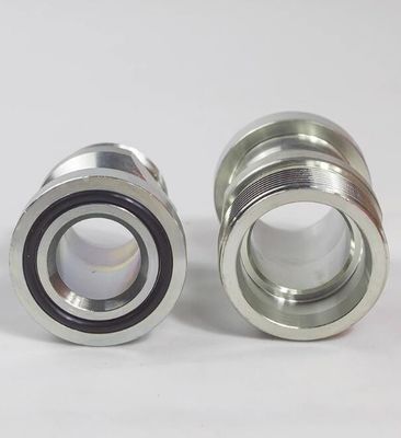 Metrische Standard-Übergangsanlagen aus wiederverwendbarem Kohlenstoffstahl und Edelstahl-Hydraulikschlauch