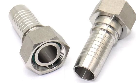 20491 Edelstahl 90 Ellenbogen Metrischer Drehring Weiblicher O-Ring L.T Hydraulische Einrichtung für Heiß