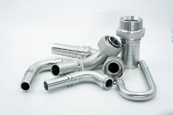 OEM Edelstahl-Hydraulikschlauch-Fittings mit NPT JIC SAE BSP METRIC ORFS-Draht